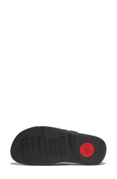 Fitflop Surfa Flip Flop In Black