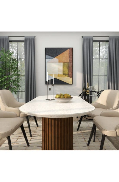 Ginger Birch Studio Blue Abstract Canvas Framed Wall Art In Blue