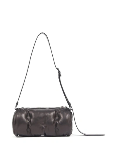 Shop Maison Margiela Glam Slam Quilted Shoulder Bag In Black
