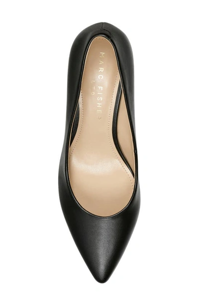 Shop Marc Fisher Ltd Yuki 2 Block Heel Pump In Black