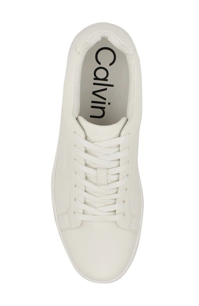 Shop Calvin Klein Falconi Sneaker In White Sy