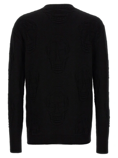 Shop Alexander Mcqueen Skull Sweater, Cardigans Black