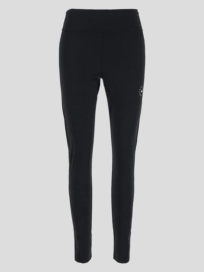 Shop Adidas By Stella Mccartney Trousers In Black