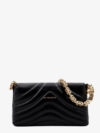 Shop Givenchy Woman 4g Soft Woman Black Shoulder Bags
