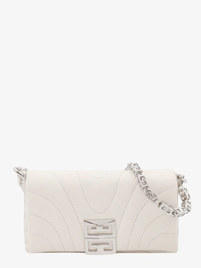 Shop Givenchy Woman 4g Soft Woman White Shoulder Bags
