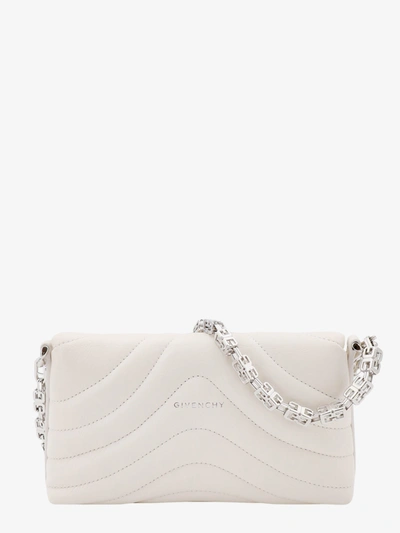Shop Givenchy Woman 4g Soft Woman White Shoulder Bags