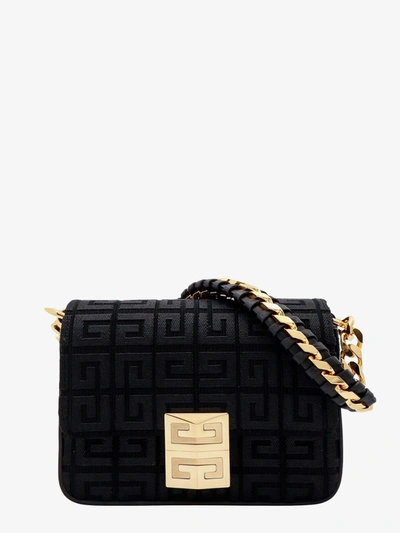 Shop Givenchy Woman 4g Woman Black Shoulder Bags