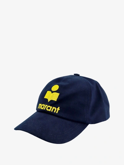 Shop Isabel Marant Man Hat Man Blue Hats