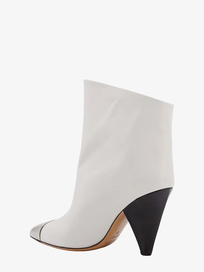 Shop Isabel Marant Woman Lapio Woman White Boots