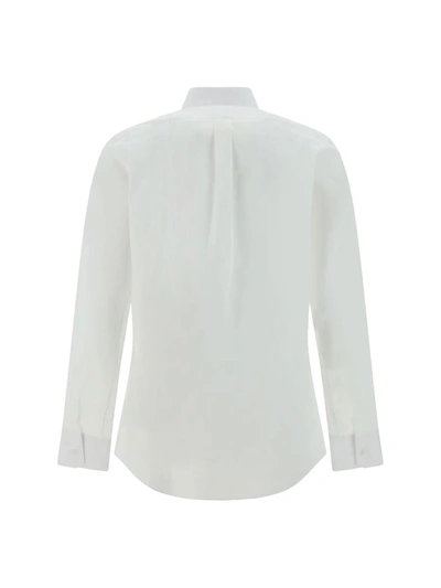 Shop Dolce & Gabbana Shirts In Bianco Ottico