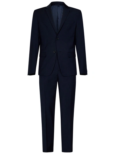 Shop Calvin Klein Suit In Blu
