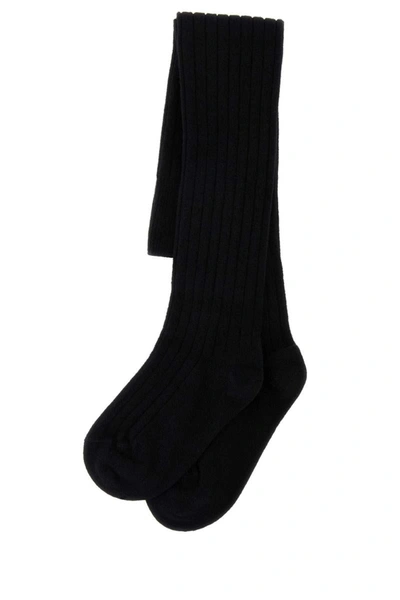 Shop Prada Socks In Black