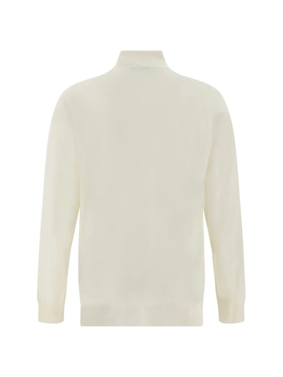 Shop Prada Knitwear In Bianco
