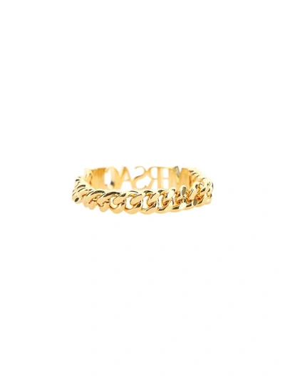 Shop Versace Bracelets In  Gold