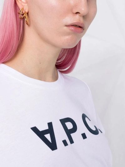 Shop A.p.c. T-shirts And Polos In White