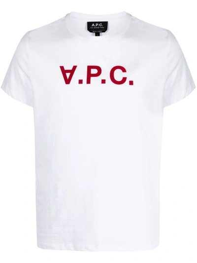 Shop Apc A.p.c. T-shirts And Polos In White