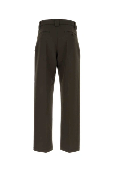 Shop Lemaire Pants In Brown