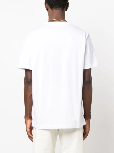 Shop Versace T-shirts And Polos In White