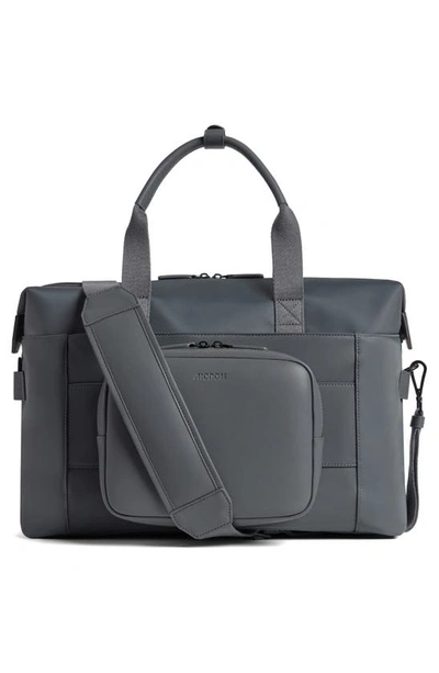 Shop Monos Metro Water Repellent Duffle Bag & Pouch In Dover Grey