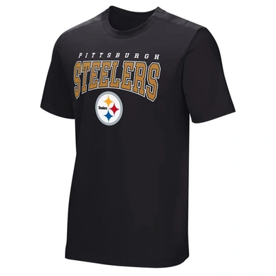 Shop Nfl Black Pittsburgh Steelers Home Team Adaptive T-shirt