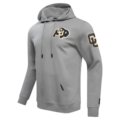 Shop Pro Standard Gray Colorado Buffaloes Classic Pullover Hoodie