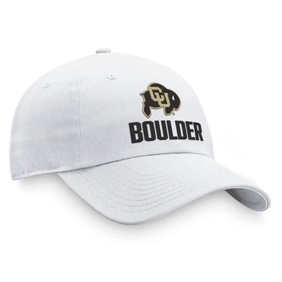 Shop Top Of The World White Colorado Buffaloes Adjustable Hat