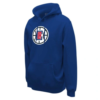 Shop Stadium Essentials Unisex   Royal La Clippers Primary Logo Pullover Hoodie