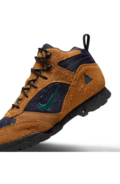 Shop Nike Gender Inclusive Acg Torre Mid Hiking Sneaker In Burnt Sienna/ Dark Atomic Teal
