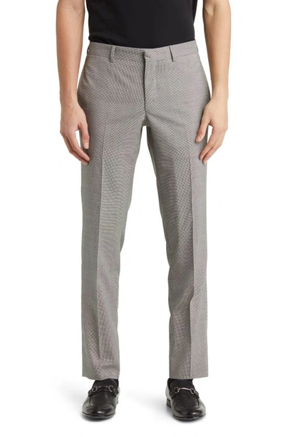 Shop Ted Baker Roger Extra Slim Fit Mini Houndstooth Wool Suit In Black/white