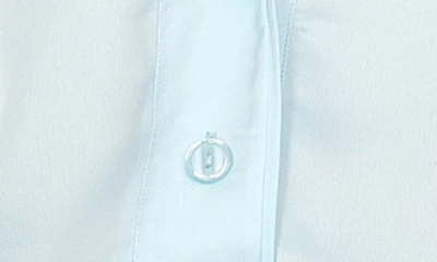Flora Nikrooz Selena Satin Charmeuse Short Pajamas In Light Blue