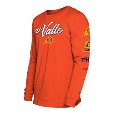 Shop New Era Orange Phoenix Suns 2023/24 City Edition Long Sleeve T-shirt