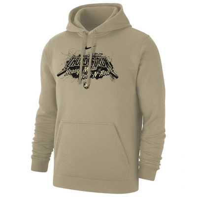 Shop Nike Gold Army Black Knights 2023 Rivalry Collection Heavy Metal Club Fleece Pullover Hoodie