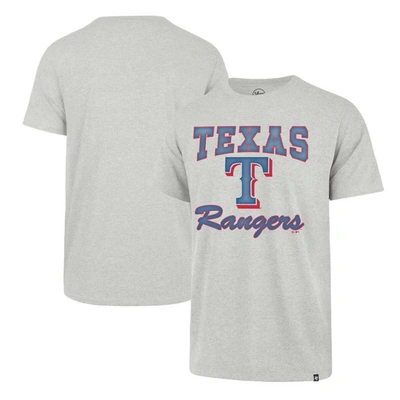 Shop 47 ' Heather Gray Texas Rangers Sandy Daze Franklin T-shirt