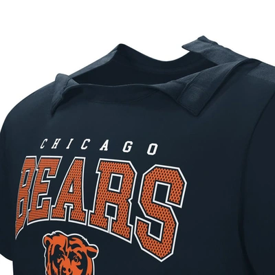Shop Nfl Navy Chicago Bears Home Team Adaptive T-shirt