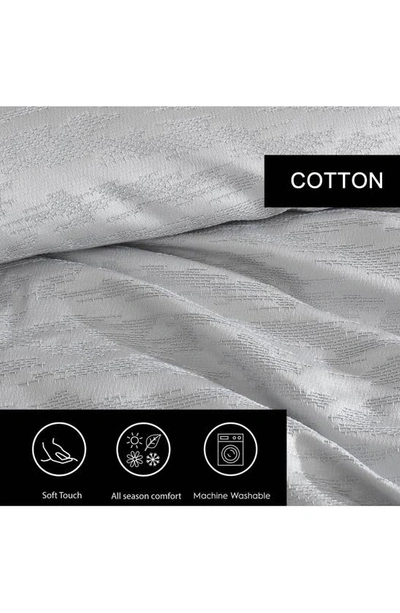 Vera Wang Illusion Bedding Set In Silver Grey