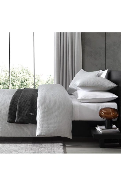 Shop Vera Wang Illusion Bedding Set In Silver Grey