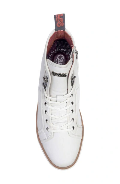 Shop Carlos Santana Otis Sneaker In White