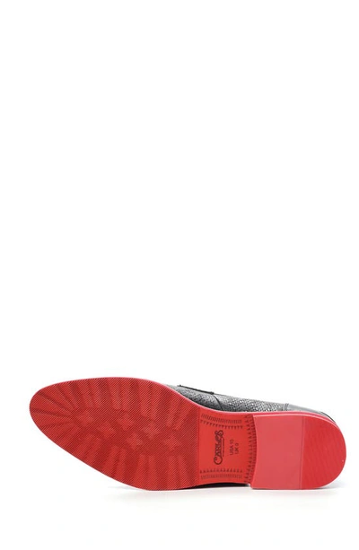 Carlos Santana Garcia Tassel Loafer In Black