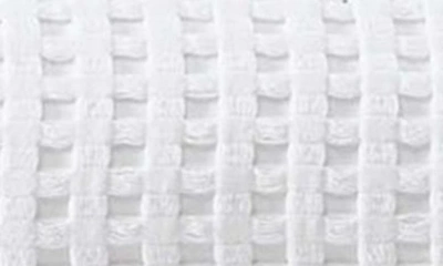 Shop Kenneth Cole Waffle Comforter & Sham Set In White