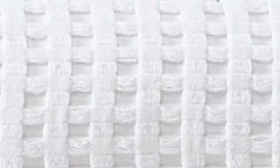Kenneth Cole Waffle Comforter & Sham Set In White