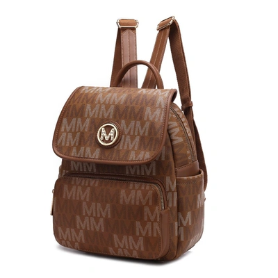 Mkf Collection By Mia K Drea Signature Fashion Travel Backpack In Multi
