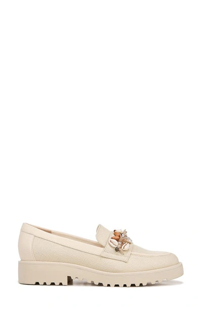 Franco Sarto Carolynn-shell Lug Sole Loafers In Beige