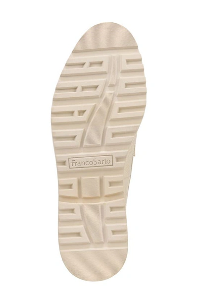 Franco Sarto Carolynn-shell Lug Sole Loafers In Beige