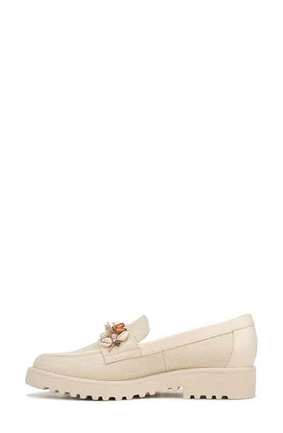 Franco Sarto Carolynn-shell Lug Sole Loafers In Beige