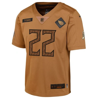 Shop Nike Youth  Derrick Henry Brown Tennessee Titans 2023 Salute To Service Limited Jersey