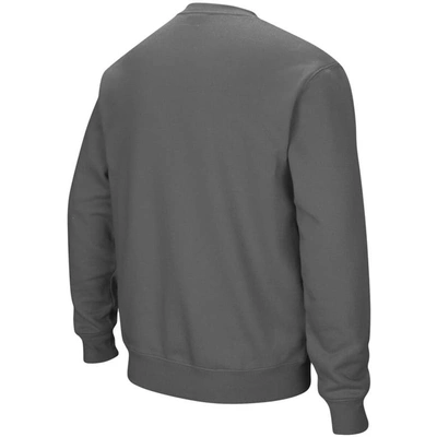 Shop Colosseum Charcoal Colorado State Rams Arch & Logo Tackle Twill Pullover Sweatshirt
