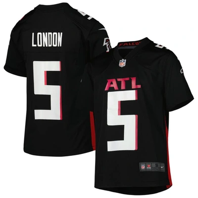 Shop Nike Youth  Drake London Black Atlanta Falcons Game Jersey
