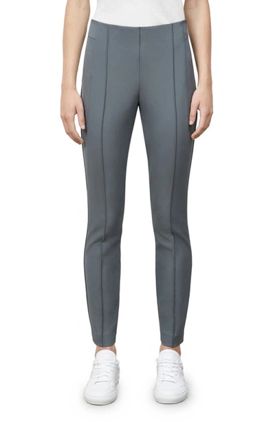 Shop Lafayette 148 Gramercy Acclaimed Stretch Pants In Shale