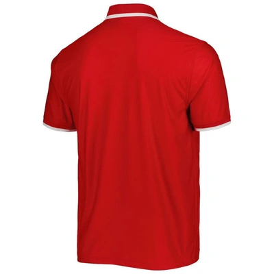 Shop Under Armour Red 3m Open Playoff 2.0 Pique Performance Polo
