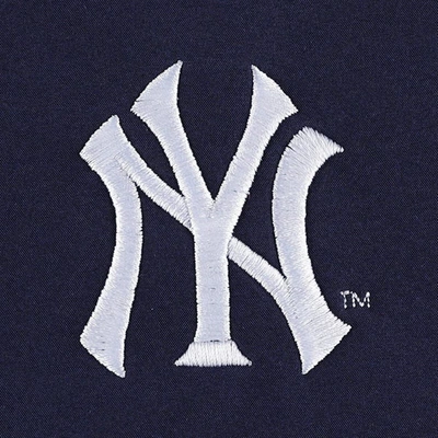Shop Dunbrooke Navy/heather Gray New York Yankees Alpha Full-zip Jacket